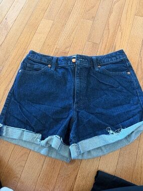 a new day Indigo Rolled Cuff Denim Shorts